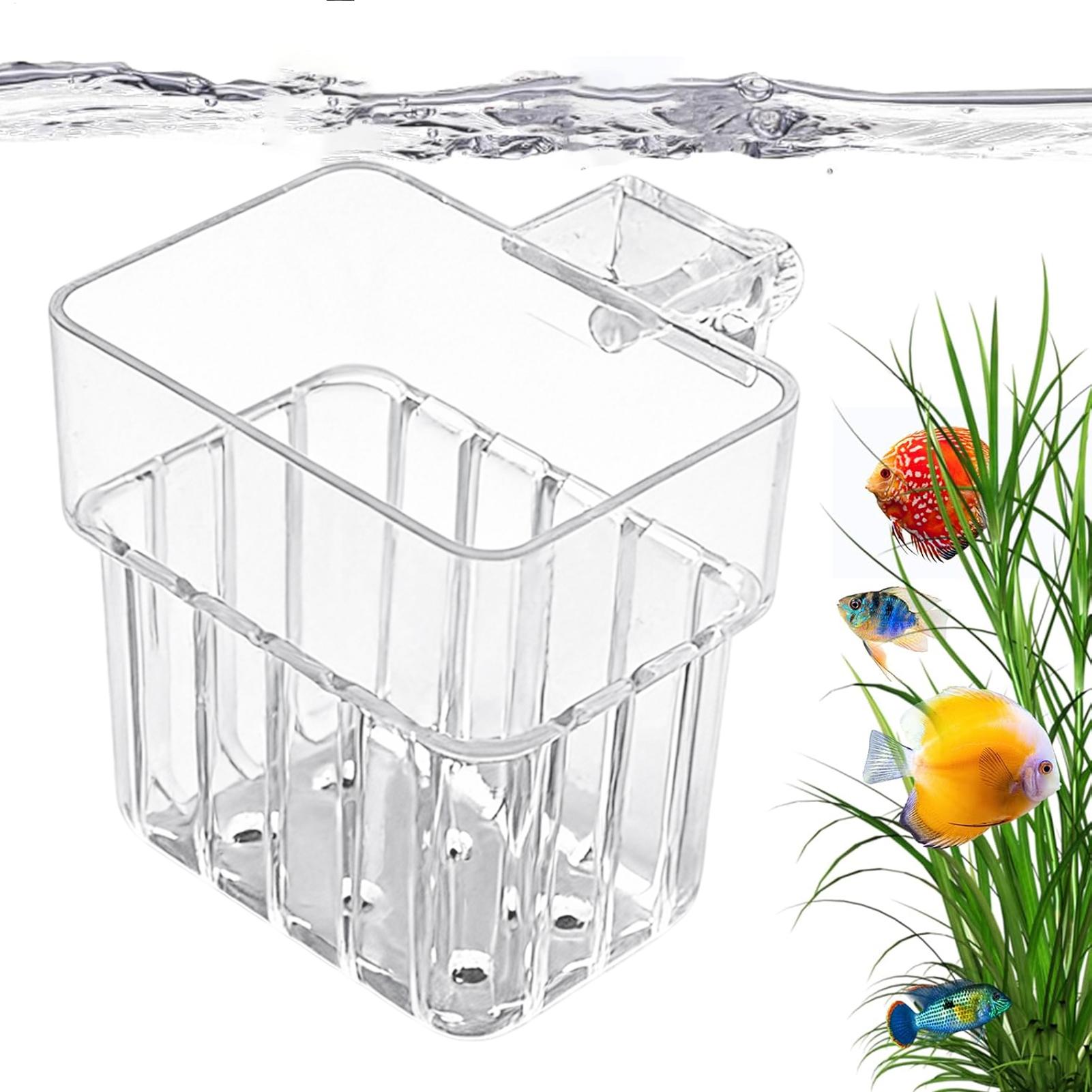 Planted Aquarium Kit - Przezroczysty, zawieszany uchwyt na rośliny akwariowe