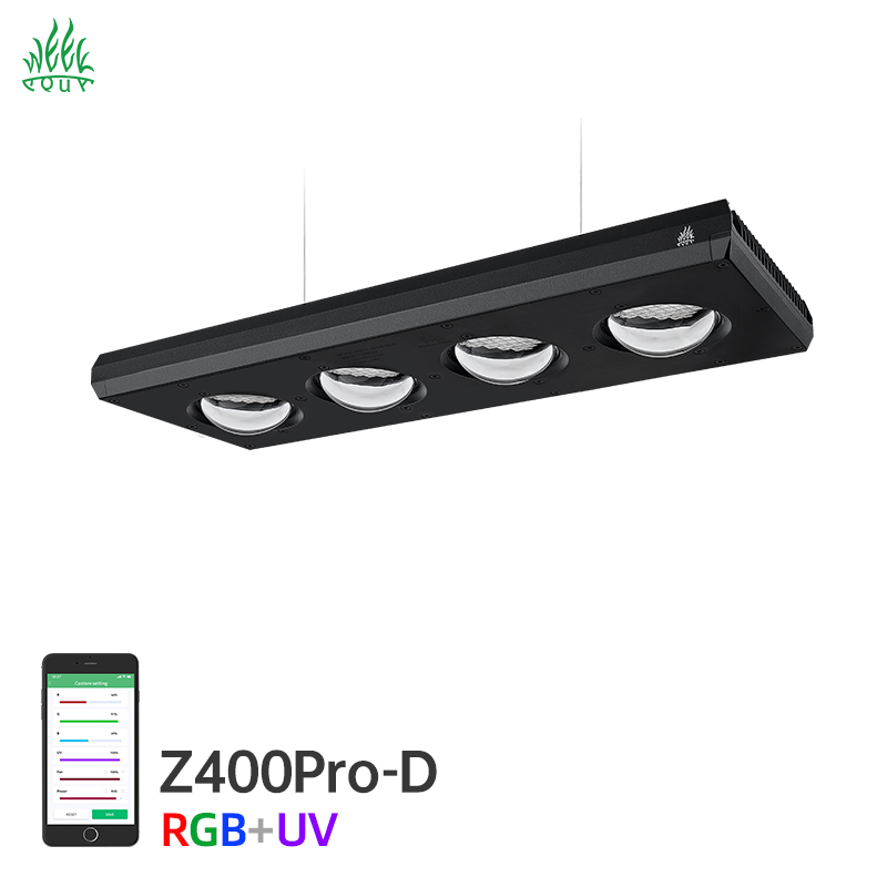 Planted Aquarium High Tech - Week Aqua Z400Pro Lampa LED do