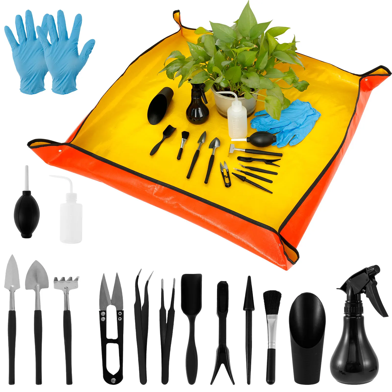 Planted Aquarium Tools - 13/16 sztuk ogrodowe sukulenty narzędzia Mini