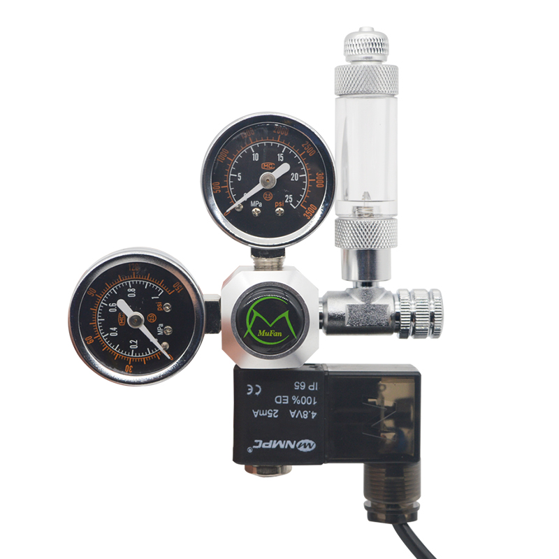 Planted Aquarium Parameters - Akwarium regulator CO2 magnetyczny elektromagnetyczny zawór