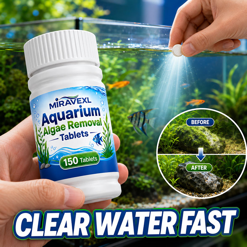Planted Aquarium Tools - MIRAVEXL 150 Tabletki do usuwania alg