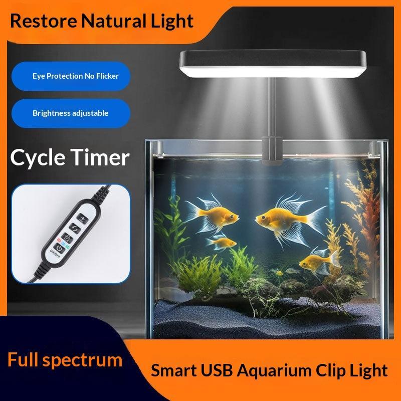 Aquarium Plant Light - Pełnospektralne oświetlenie LED do akwarium, regulowane