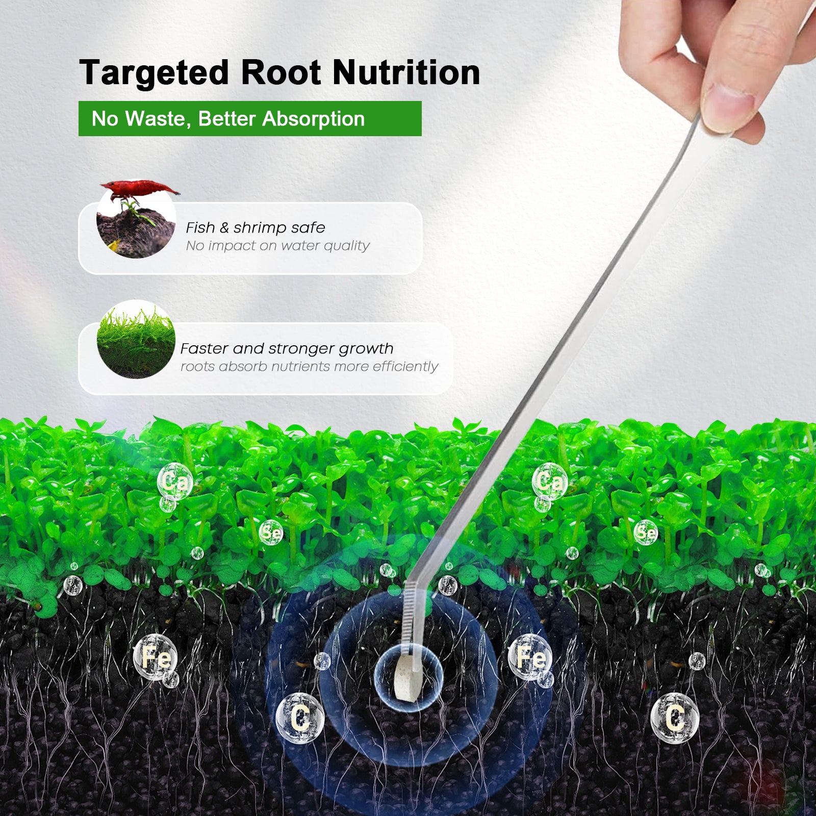 FZONE Aquarium Root Tabs Odżyw – Aquarium Plant Root Fertilizer recenzja i cena