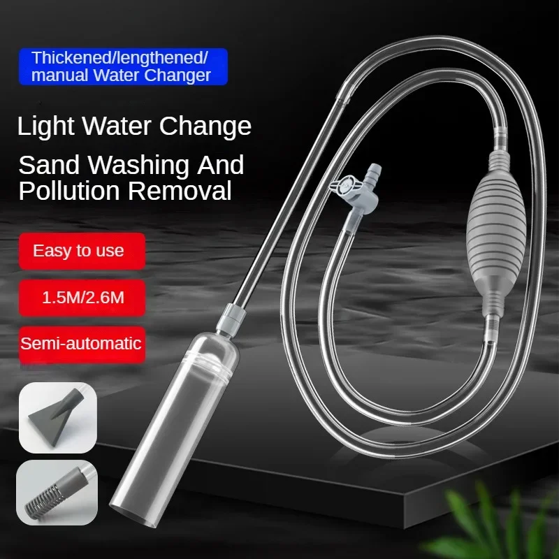 Duży syfon akwariowy do akwari – Planted Aquarium Tools recenzja i cena