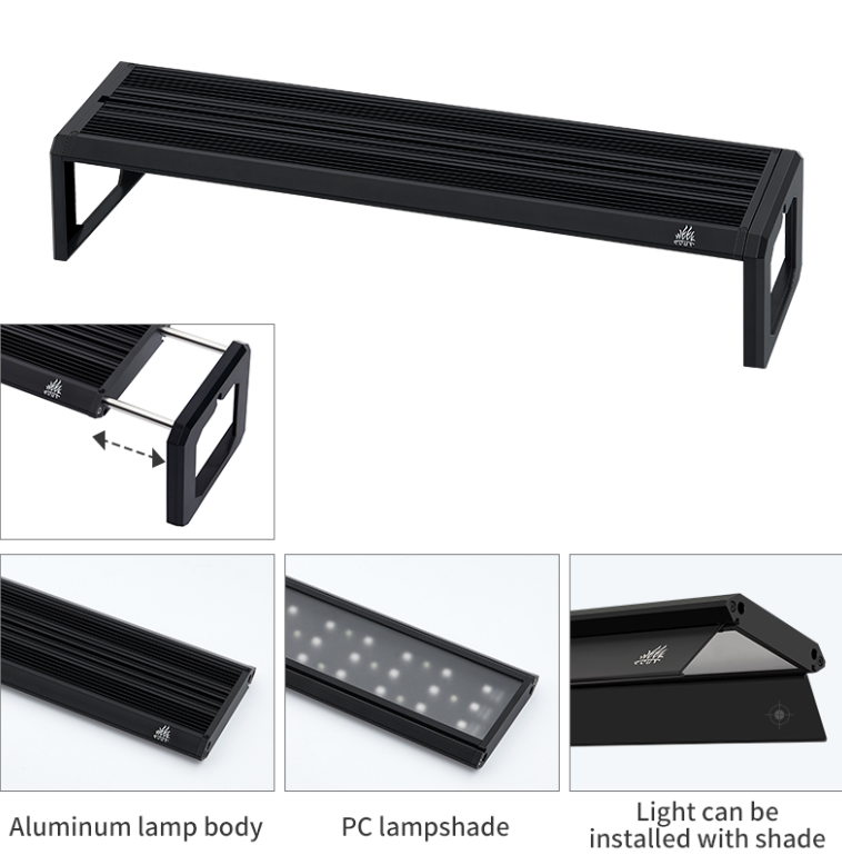 Lampa akwariowa LED RGB UV z s – Aquarium Plant Iron recenzja i cena