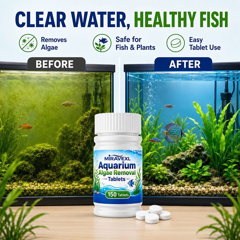 MIRAVEXL 150 Tabletki do usuwa – Planted Aquarium Tools recenzja i cena