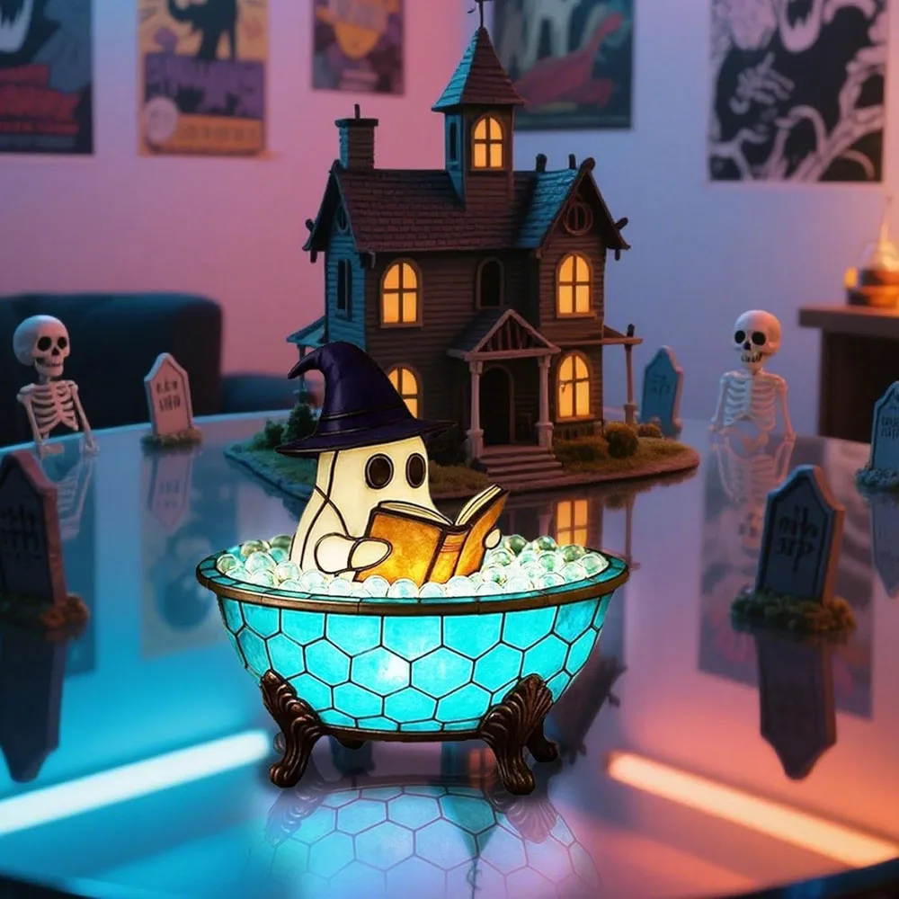 Lampa do kąpieli z motywem dus – Aquarium Zombie recenzja i cena