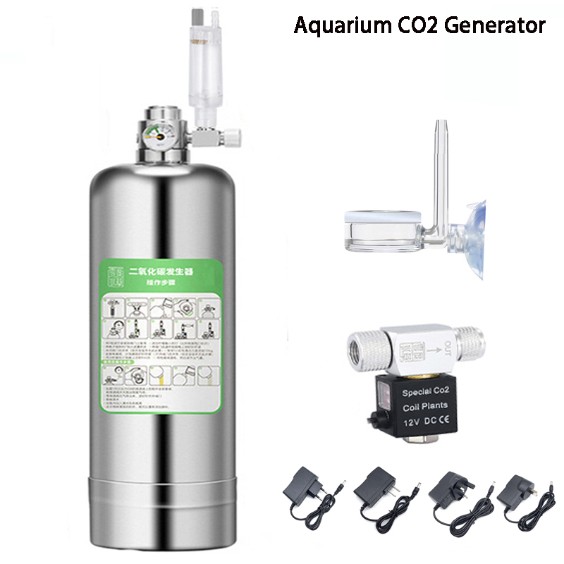 Zestaw generatora CO2 do akwar – Planted Aquarium Kit recenzja i cena
