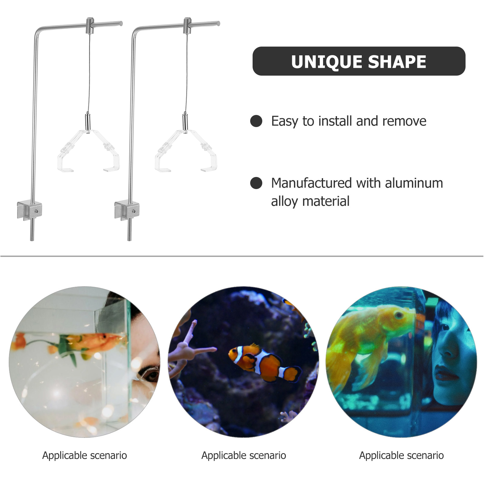 2 szt. Uchwyt do oświetlenia a – Aquarium Plant Light recenzja i cena