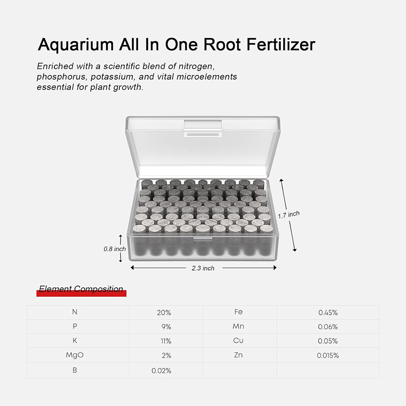 FZONE Root Tabs Nawóz do rośli – Aquarium Plant Root Fertilizer recenzja i cena
